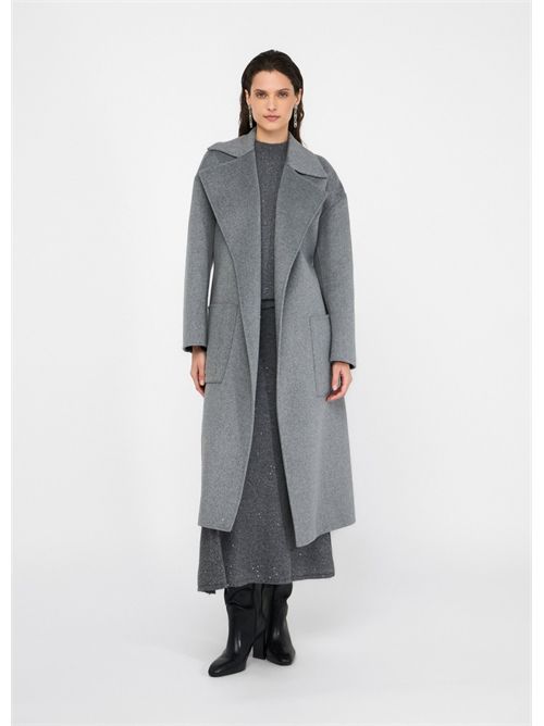 Cappotto in lana con cintura LIU JO | CF5283T4627/03243